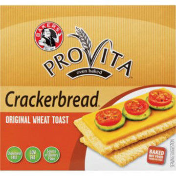 Bakers Bisc Cracker Bread Wheat . 1 x 125G