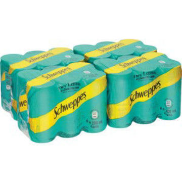 Csd Schwepps Can Dry Lemon 1 x 200Ml