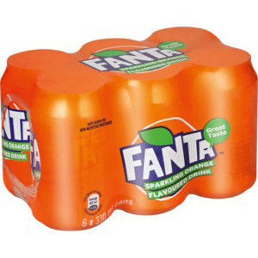 Csd Fanta Can Orange 1 x 330Ml