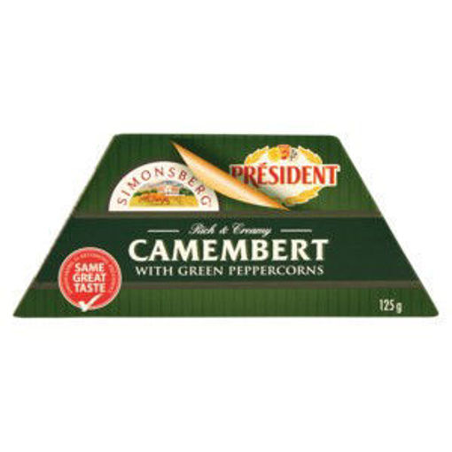 Simonsberg Cheese Cambert G/Pepper 1 x 125G