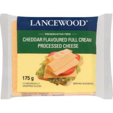 Lancewood Cheese Indv Wrap Cheddar 1 x 175G