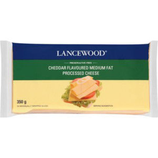 Lancewood Cheese Indv Wrap Cheddar 1 x 350G