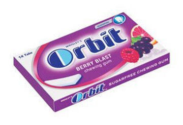 Wrigleys Chew Gum Orbit Env Berry Blast 1 x 12`s