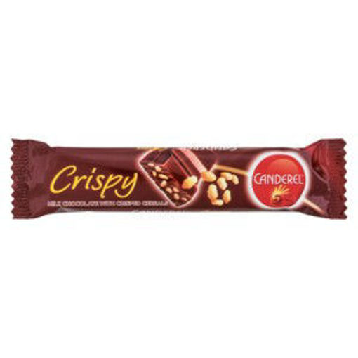 Canderel Choc Bars Crispy Rice 1 x 27Gr