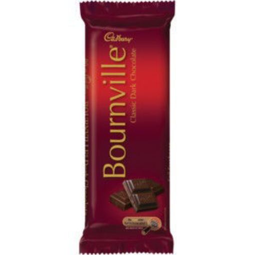 Cadbury Choc Slab Bournville 1 x 80Gr