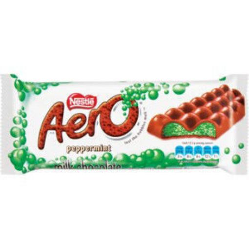 Aero Choc Slab Peppermint 24 x 85G