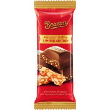 Beacon Chocolate Slabs Peanut Brittle 1 x 80G