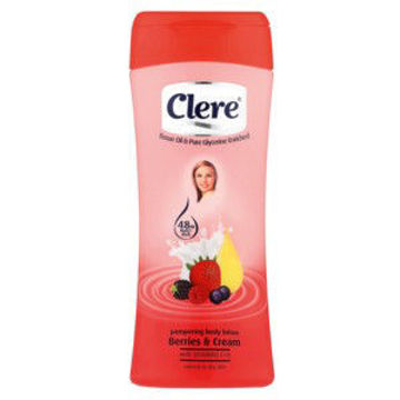 Clere Hand & Body Lot Berries & Cream 6 x 400Ml