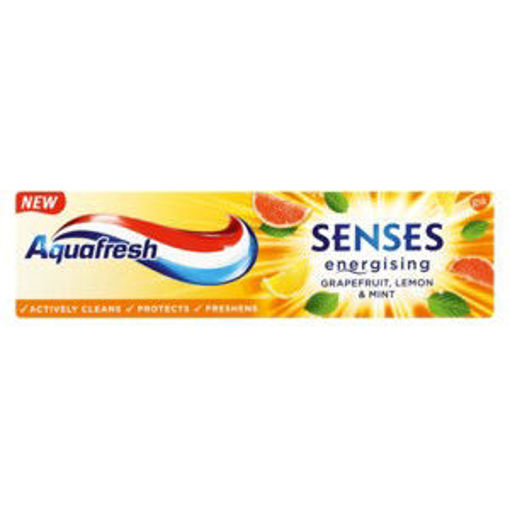 Aquafresh Senses T/paste G/Fruit/Lem/Mint 1 x 75Ml