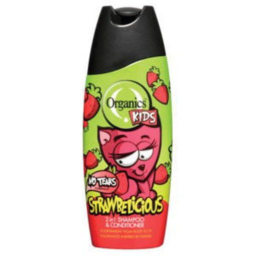 Organics Shamp 2 In 1 Kids Strawberry 1 x 400Ml