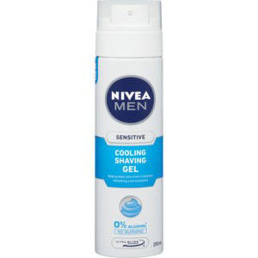 Nivea Shaving Gel Men Silver Protect 1 x 200Ml