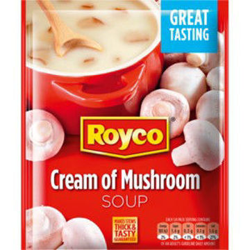 Royco Soup Packet Crm Of Mushrm 24 x 50G