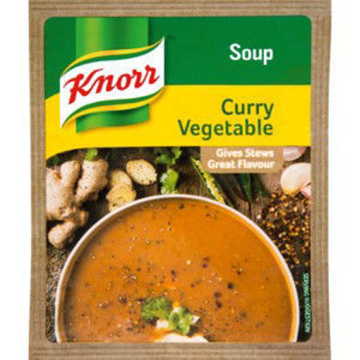 Knorr Soup Pkt Curry Veg 10 x 50G