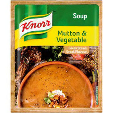 Knorr Soup Pkt Mutton & Veg 10 x 50G