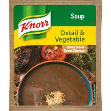 Knorr Soup Pkt Oxtail & Veg 10 x 50G