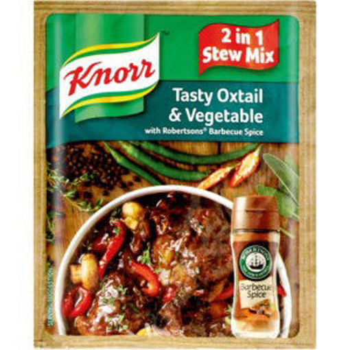 Knorr Soup Tasty 2 In 1 Oxtail Rajah Vin 1 x 50G