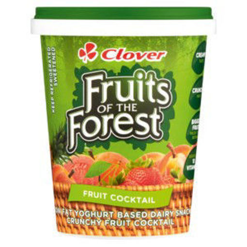 Clover Yog Fresh Fruit Fruit C/Tail 1 x 500Gr