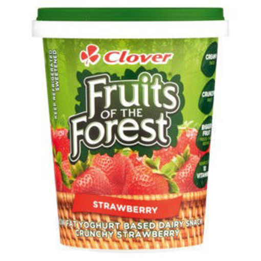 Clover Yog Fresh Fruit Strawberry 1 x 500Gr