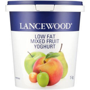 Lancewood Yog Low Fat Strawberry 1 x 1Lt