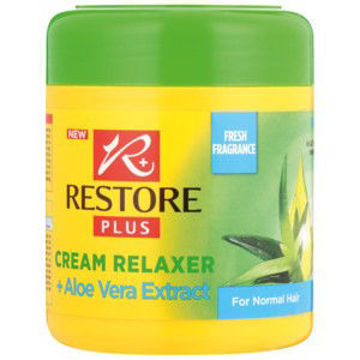 Restore Plus Hair Relaxer Aloe Vera Regular 1 x 450Ml