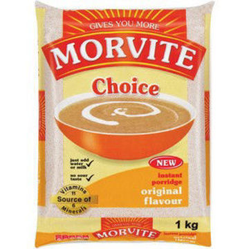 Morvite Porridge Choice Original 1 x 1Kg