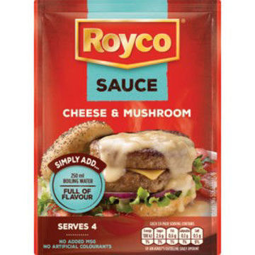 Royco Sauces Cheese & Mushroom 1 x 0Ea