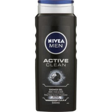 Nivea Shower Gel Active Clean 1 x 500Ml