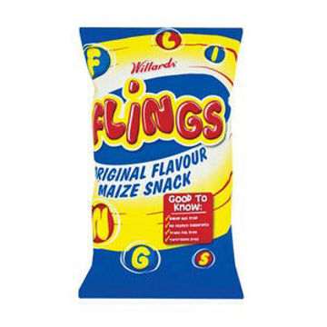 Willards Snaks Flings Original 1 x 150G