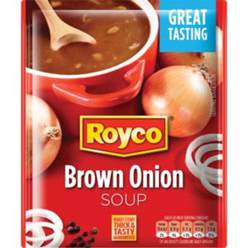 Royco Soup Packet Brwn Onion 1 x 45G