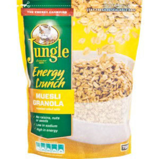 Jungle Energy Cereal Crunch Granola Orignal 1 x 750Gr