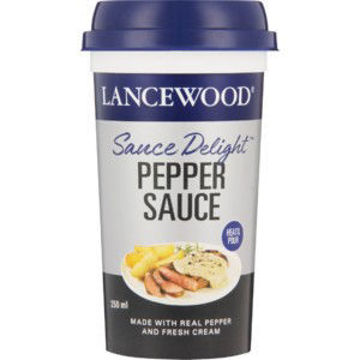 Lancewood Cheese Sauce Delight Pepper 1 x 250Ml