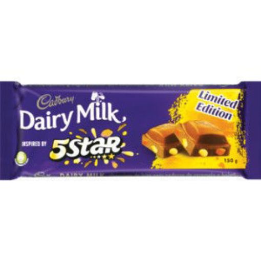 Cadbury Choc Slab 5 Star 1 x 150Gr