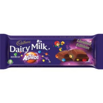 Cadbury Choc Slab Astros 1 x 150Gr