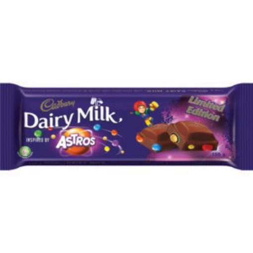 Cadbury Choc Slab Astros 1 x 150Gr