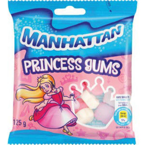 Manhattan Jelly Gums Princess 1 x 125G