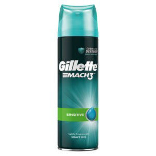 Gillette Shaving Gel Mach 3 Sensual 1 x 200Ml