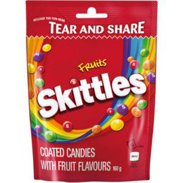 Wrigleys Skittles Frutus 1 x 160Gr