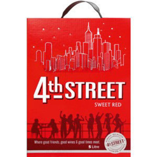 4th Street Wine Red Sweet Natural 1 x 5L