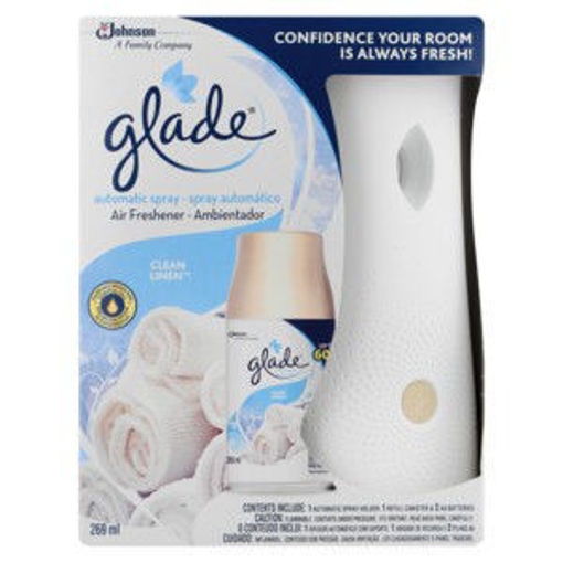 Glade Air Fresh Auto Prime Clean Linen 1 x 269Ml