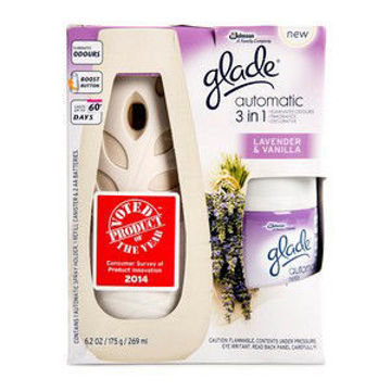 Glade Air Fresh Auto Prime Lav & Vanilla 1 x 269Ml