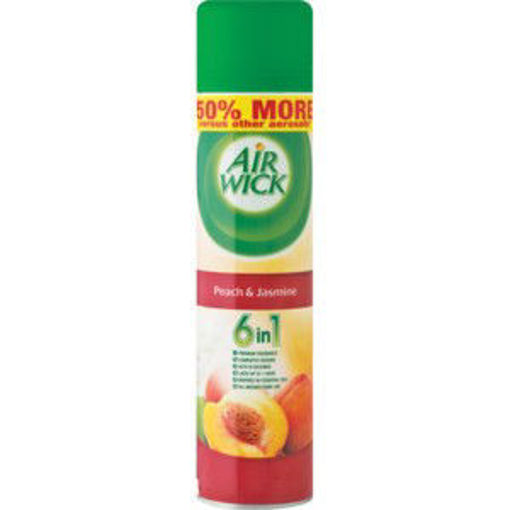 Airwick Air Fresh Peach & Jasmin 6 x 280Ml