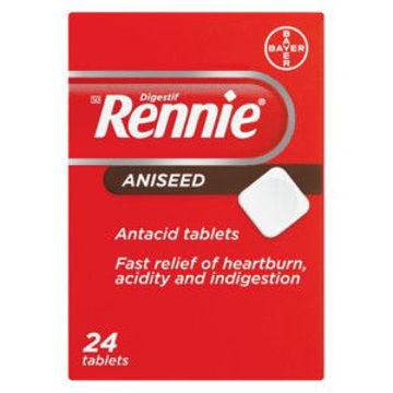 Rennies Anti Acid Aniseed 1 x 24`s