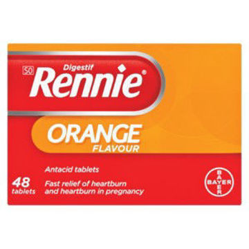 Rennies Anti Acid Orange 1 x 48`s