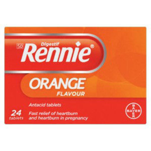 Rennies Anti Acid Orange 1 x 24`s