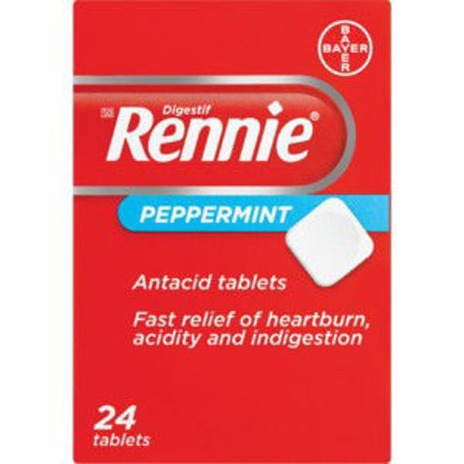 Rennies Anti Acid Peppermint 1 x 24`s