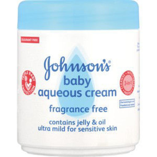 J&J Baby Aqueous Cream Frag Free 1 x 500Ml