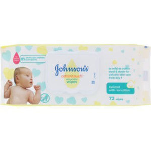 J&J Baby Wipes Cotton Touch 1 x 72`s