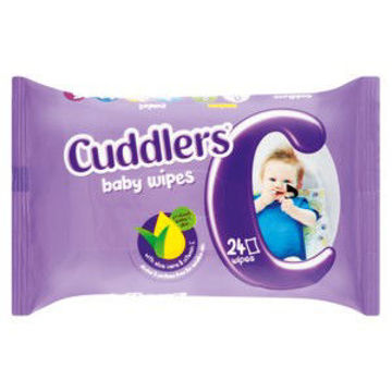 Cuddlers Baby Wipes Reseal 1 x 24`s