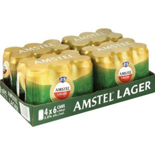 Amstel Beer Lager Can 6 x 440Ml