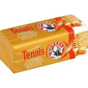 Bakers Bisc Tennis Caramel 12 x 200G